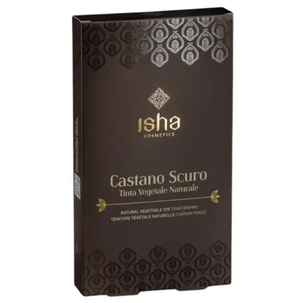 Isha Cosmetics Tinte Vegetal Natural Castano Scuro 100g